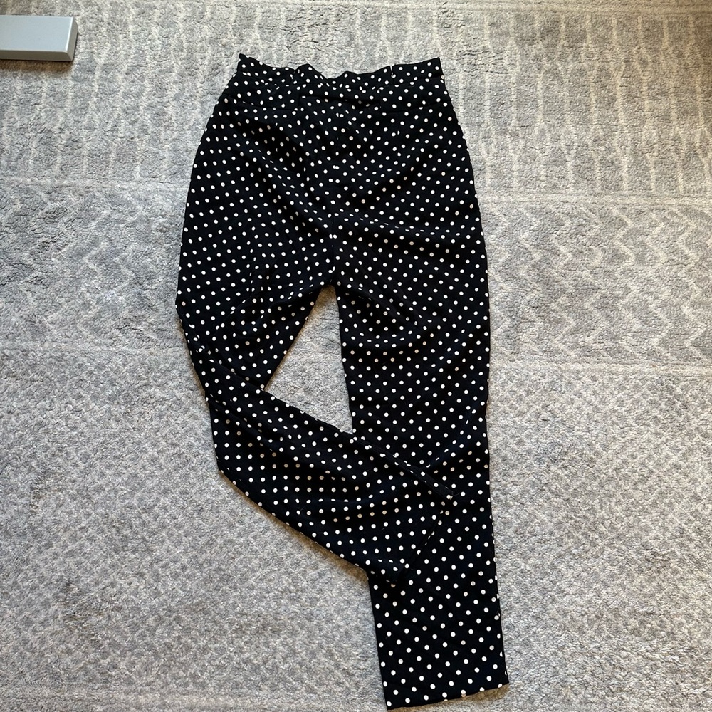 Polka Dot Paperbag Pants